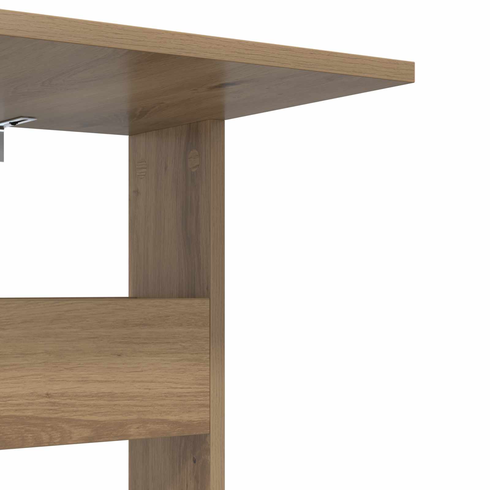 Beistelltisch Artisan-Eiche 40 x 35 x 60,5 cm Holzwerkstoff