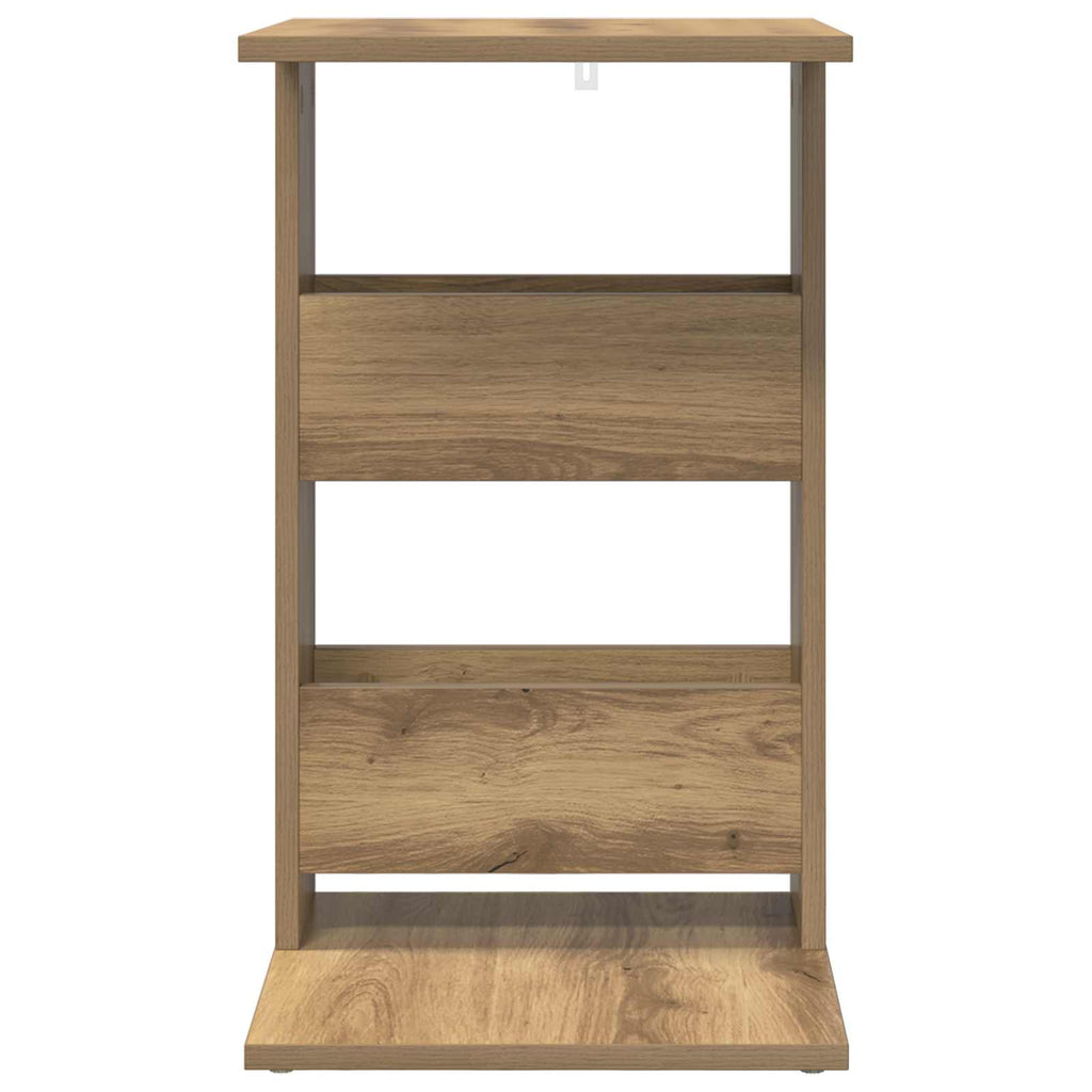 Beistelltisch Artisan-Eiche 40 x 35 x 60,5 cm Holzwerkstoff