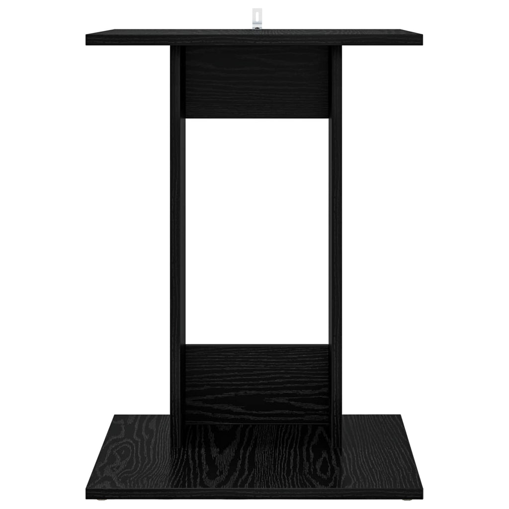 Beistelltisch Schwarz Eichen-Optik 45 x 40 x 62,5 cm