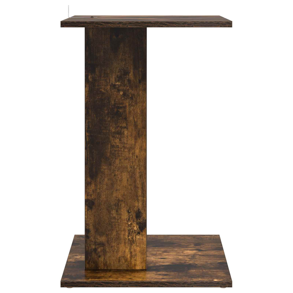 Beistelltisch Geräucherte Eiche 45 x 40 x 62,5 cm Holzwerkstoff