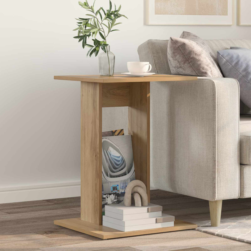 Beistelltisch Artisan-Eiche 45 x 40 x 62,5 cm Holzwerkstoff