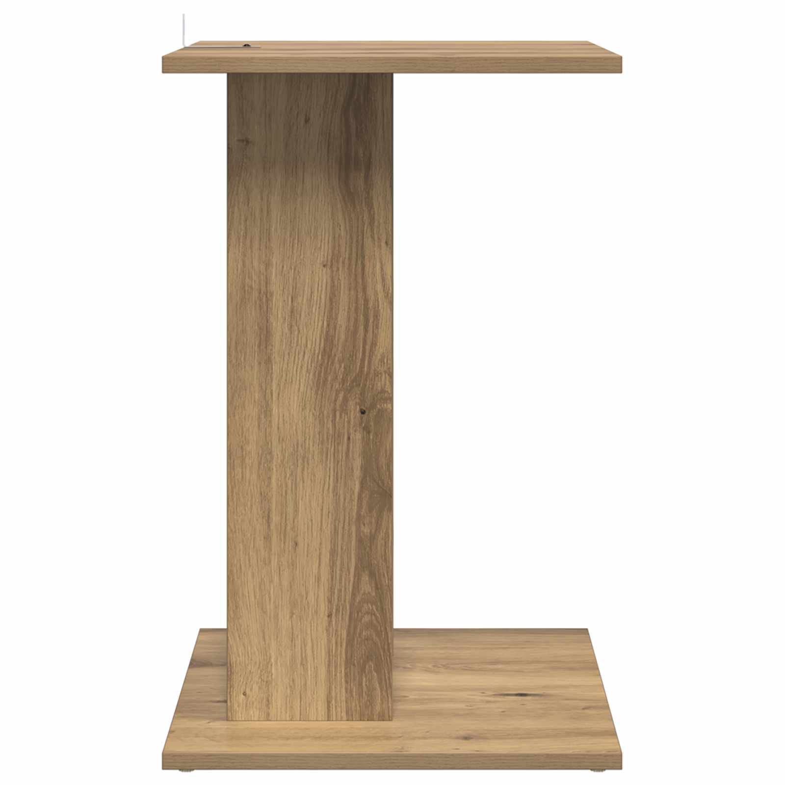 Beistelltisch Artisan-Eiche 45 x 40 x 62,5 cm Holzwerkstoff
