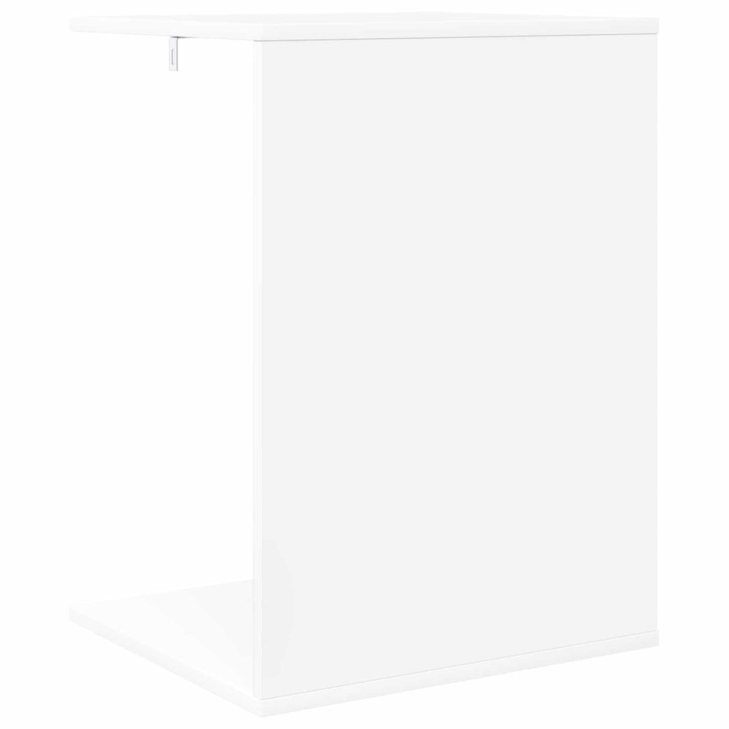 Beistelltisch Weiß 45 x 40 x 62,5 cm Holzwerkstoff