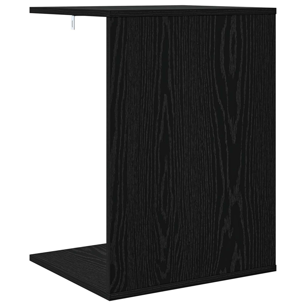 Beistelltisch Schwarz Eichen-Optik 45 x 40 x 62,5 cm