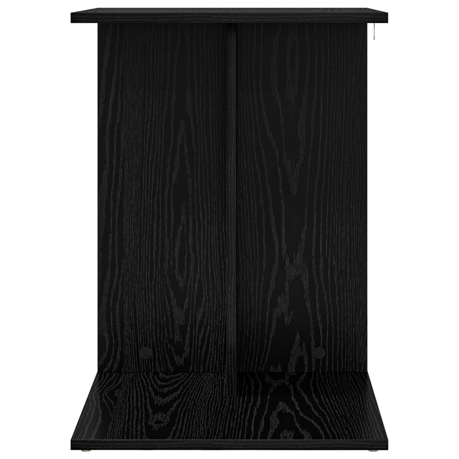 Beistelltisch Schwarz Eichen-Optik 45 x 40 x 62,5 cm