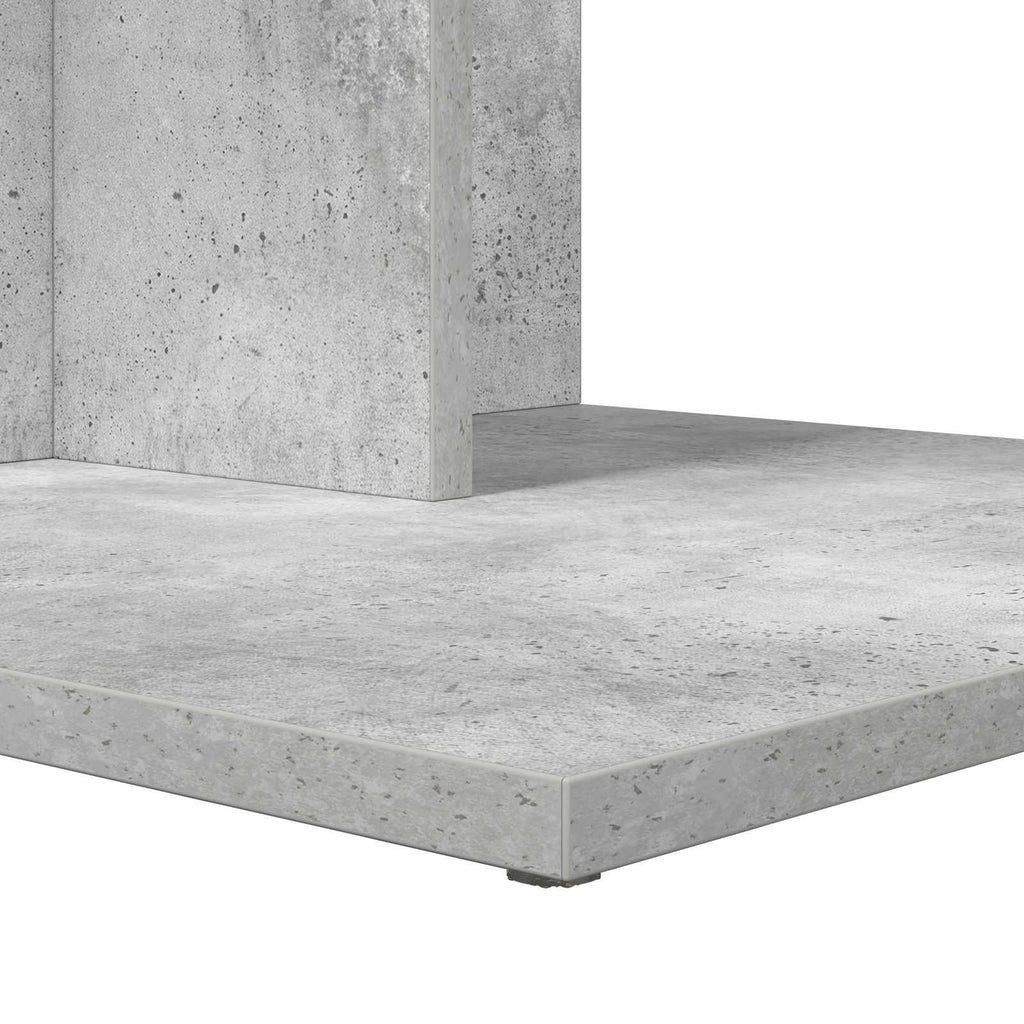 Beistelltisch Beton Grau 45 x 40 x 62,5 cm Holzwerkstoff