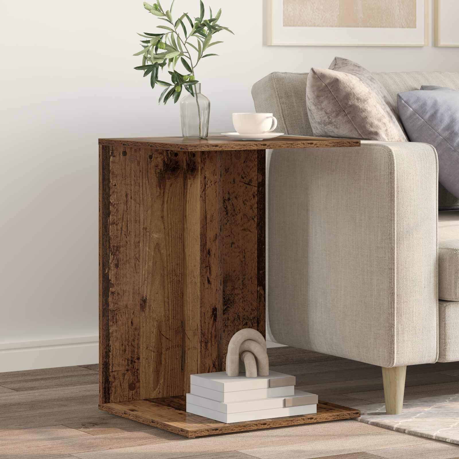 Beistelltisch Altholz 45 x 40 x 62,5 cm Holzwerkstoff