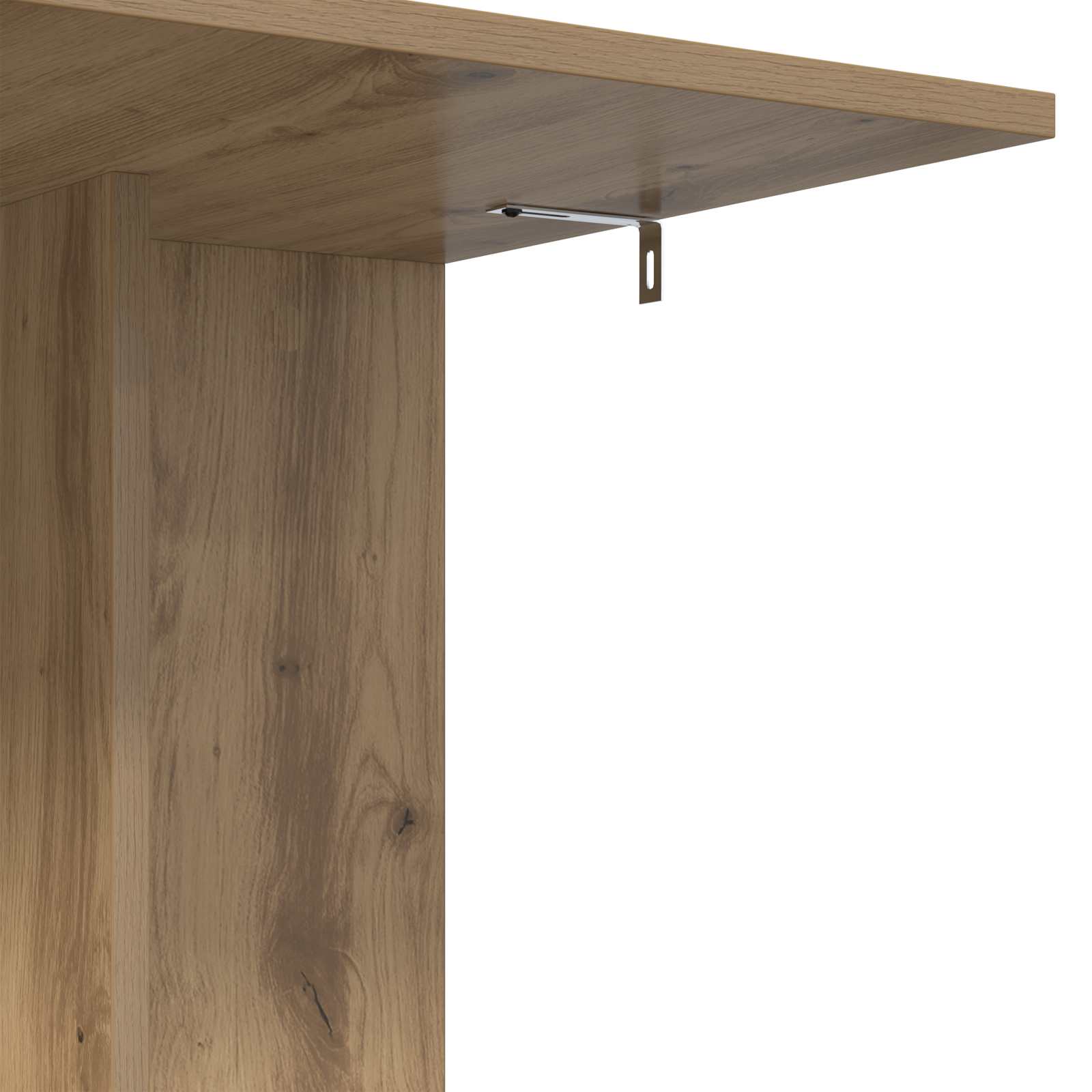 Beistelltisch Artisan-Eiche 45 x 40 x 62,5 cm Holzwerkstoff