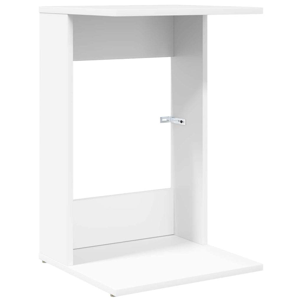 Beistelltisch Weiß 40 x 38 x 62,5 cm Holzwerkstoff