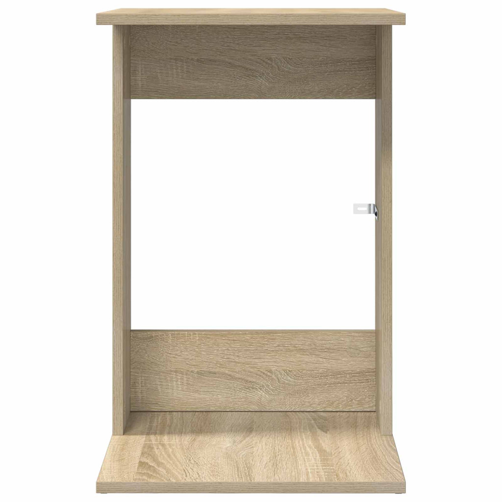 Beistelltisch Sonoma-Eiche 40 x 38 x 62,5 cm Holzwerkstoff