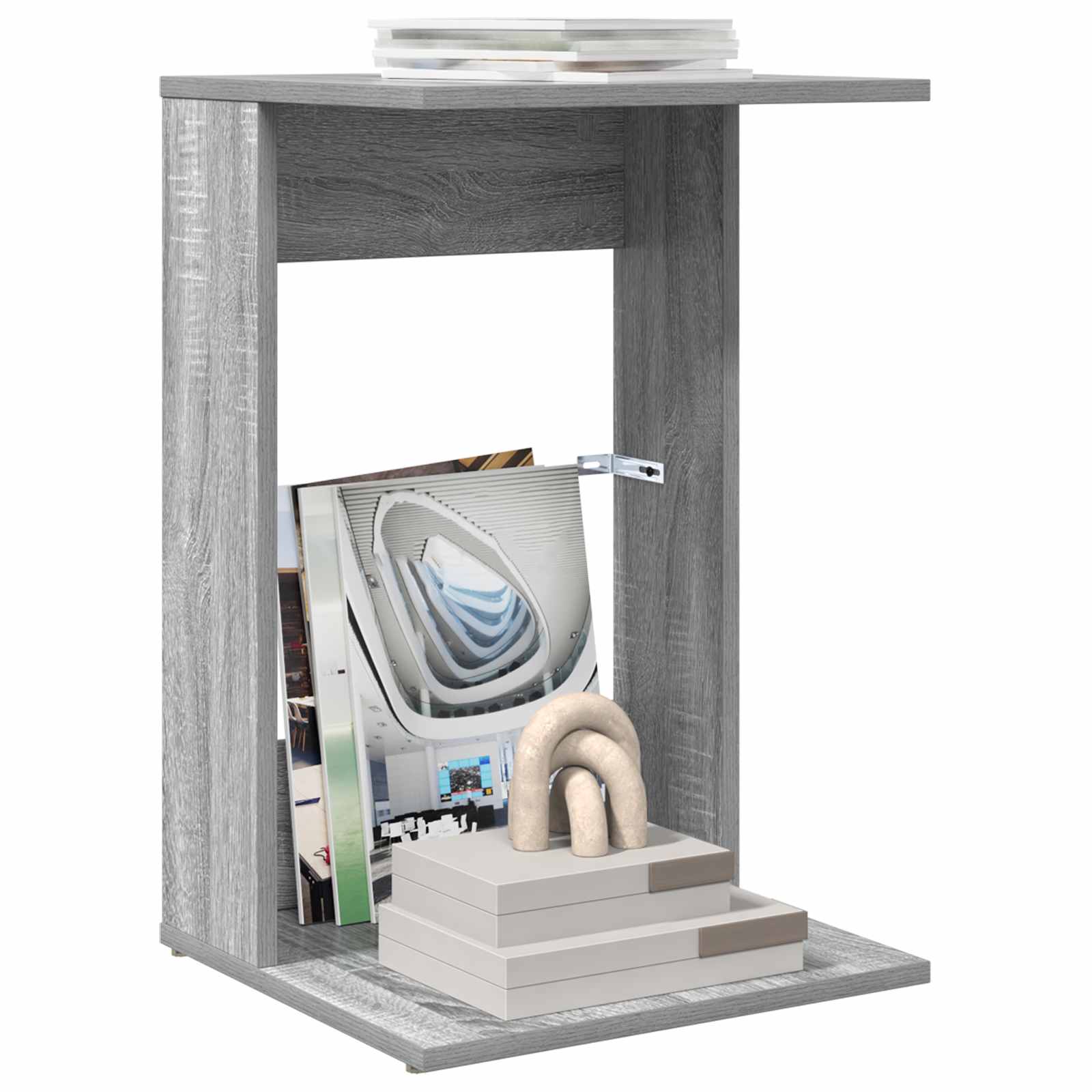 Beistelltisch Graues Sonoma 40 x 38 x 62,5 cm Holzwerkstoff