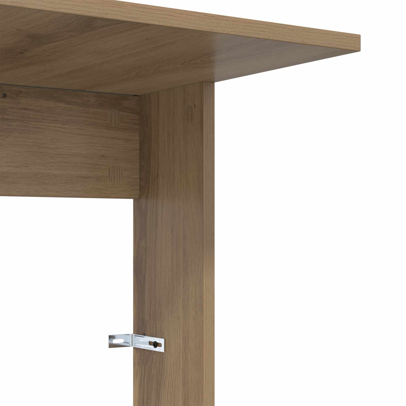 Beistelltisch Artisan-Eiche 40 x 38 x 62,5 cm Holzwerkstoff