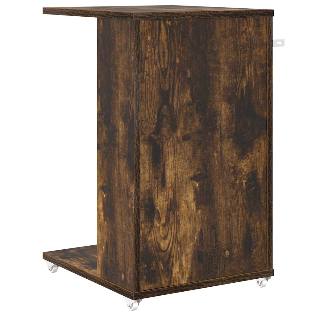 Beistelltisch Geräucherte Eiche 40 x 35 x 60 cm Holzwerkstoff