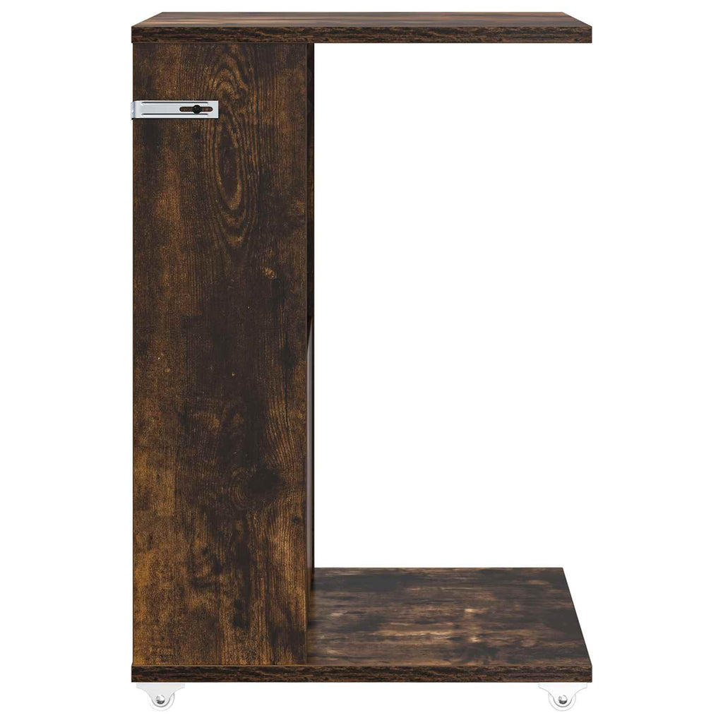 Beistelltisch Geräucherte Eiche 40 x 35 x 60 cm Holzwerkstoff