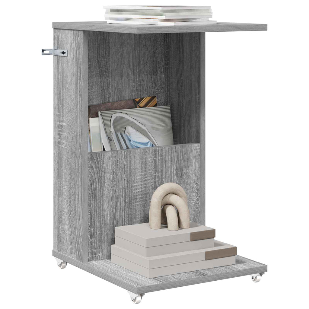 Beistelltisch Graues Sonoma 40 x 35 x 60 cm Holzwerkstoff