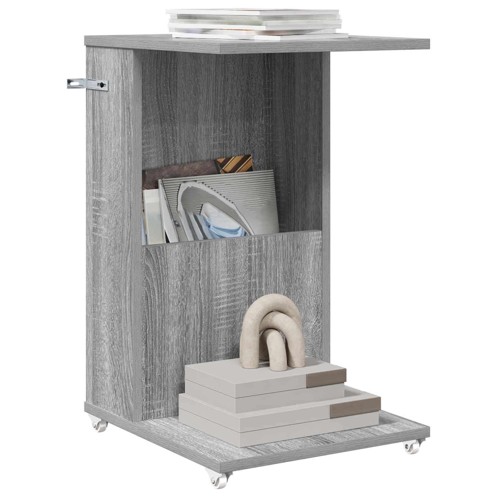 Beistelltisch Graues Sonoma 40 x 35 x 60 cm Holzwerkstoff