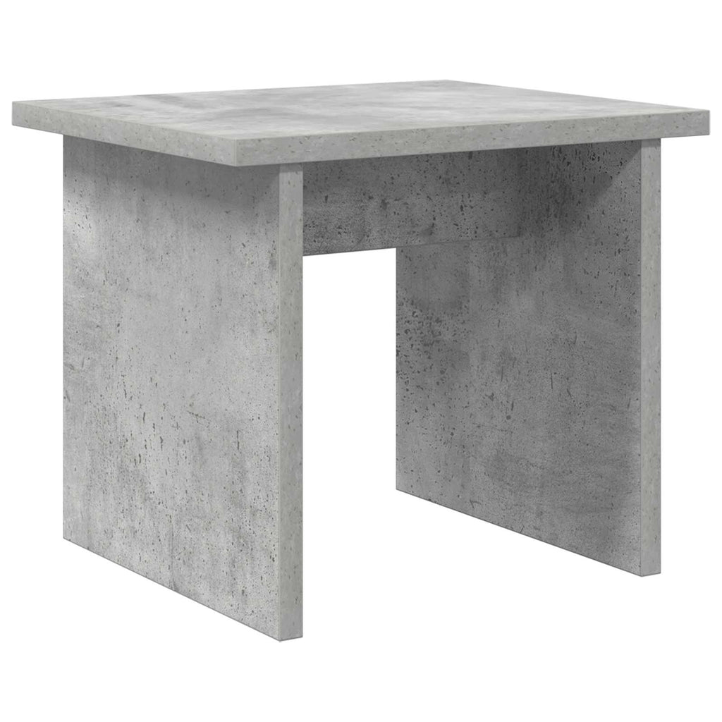 Schuhschrank mit Regal 2 pcs Beton Grau Holzwerkstoff