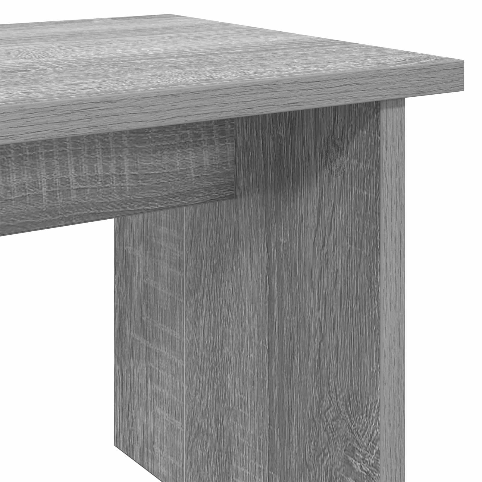 Schuhschrank mit Regal 2 pcs Graues Sonoma Holzwerkstoff