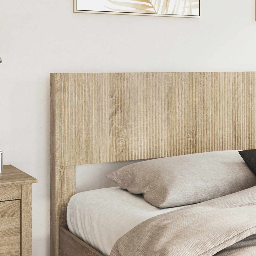 Bettgestell mit Stauraum und Kopfteil 3 pcs Holzwerkstoff