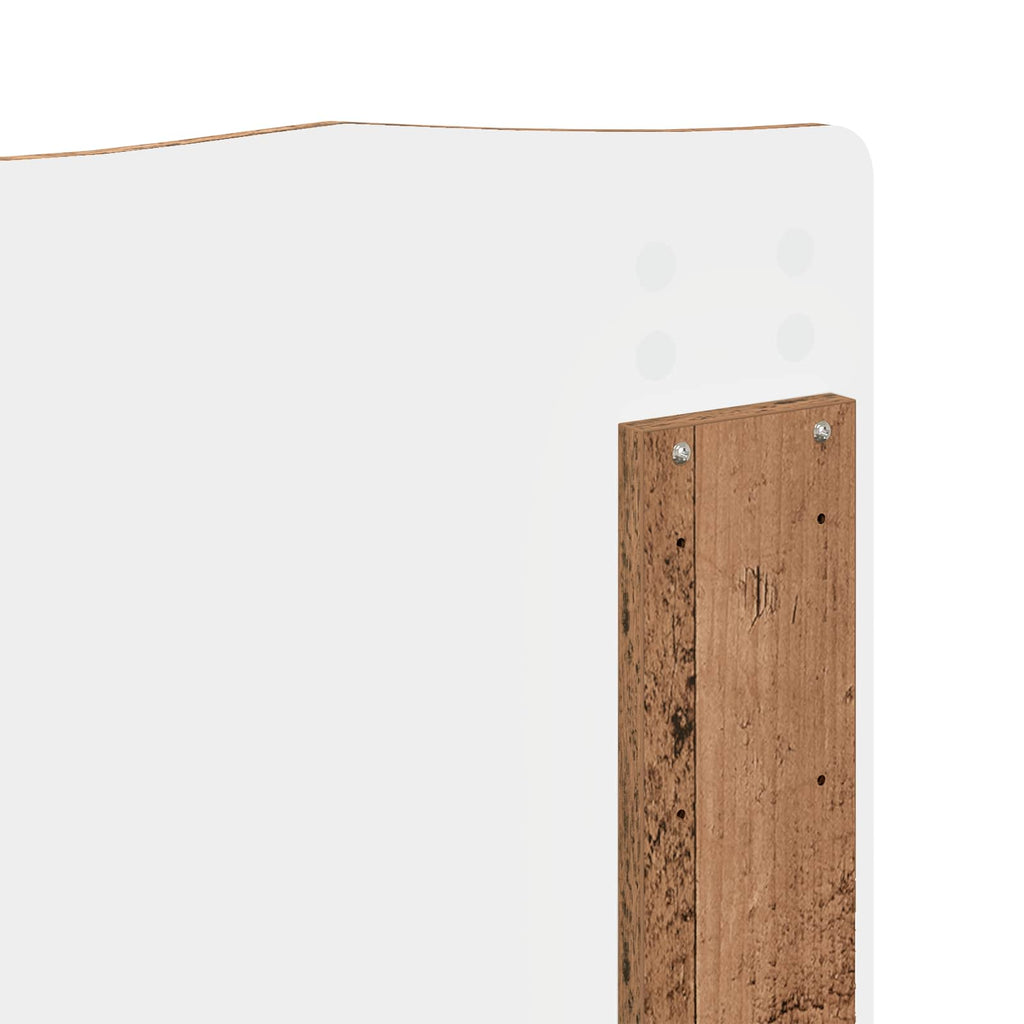 Bettrahmen Altholz 160 x 200 cm Massives Kiefernholz