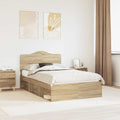 Bettrahmen Sonoma 120 x 190 cm Massives Kiefernholz