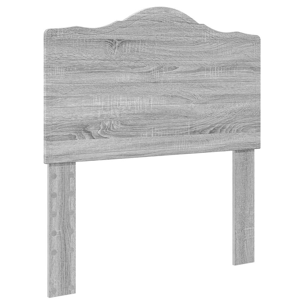 Bettrahmen Graues Sonoma 100 x 200 cm Massives Kiefernholz