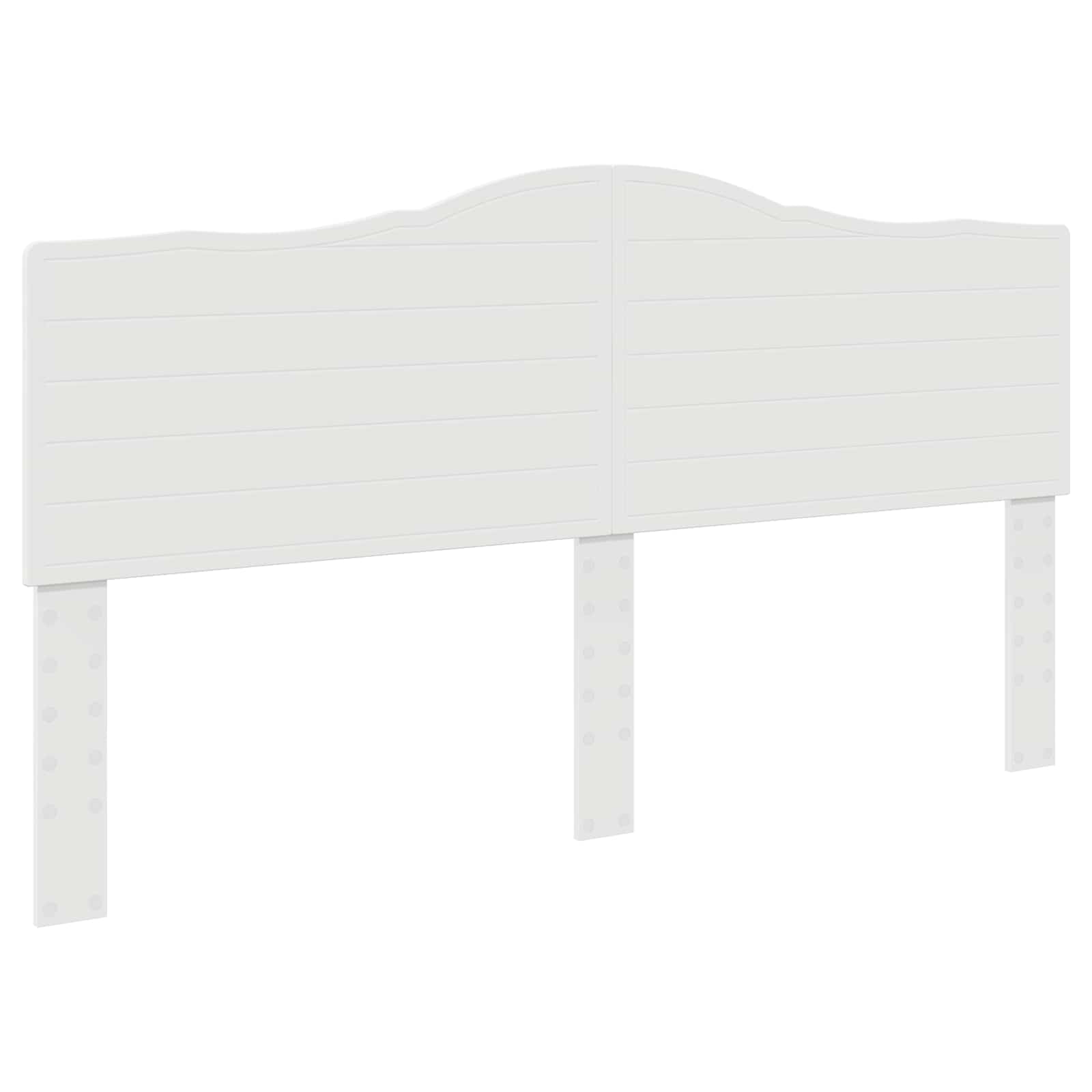 Bettrahmen mit Schubladen Weiß 200 x 200 cm Ingenieurs Holz