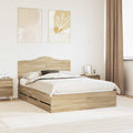 Bettrahmen Sonoma-Eiche 150 x 200 cm Ingenieurs Holz