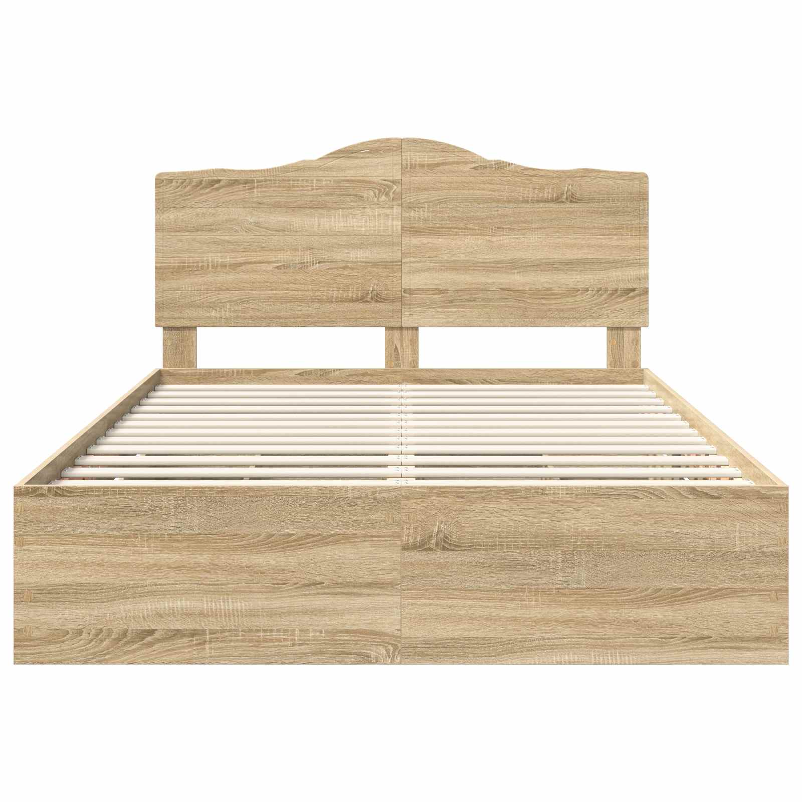 Bettrahmen Sonoma-Eiche 150 x 200 cm Ingenieurs Holz