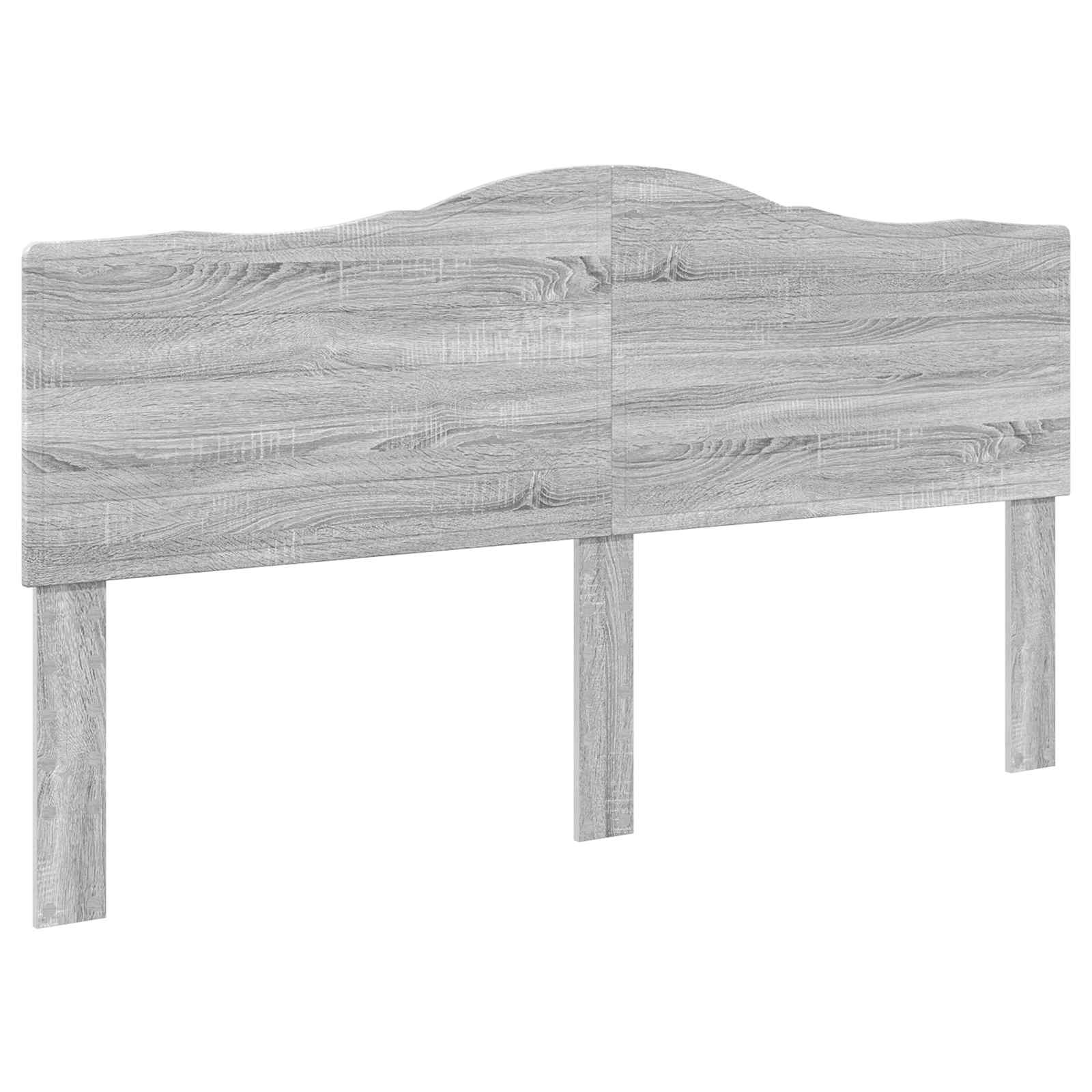 Aufbewahrungsbett Graues Sonoma 200 x 200 cm Holzwerkstoff