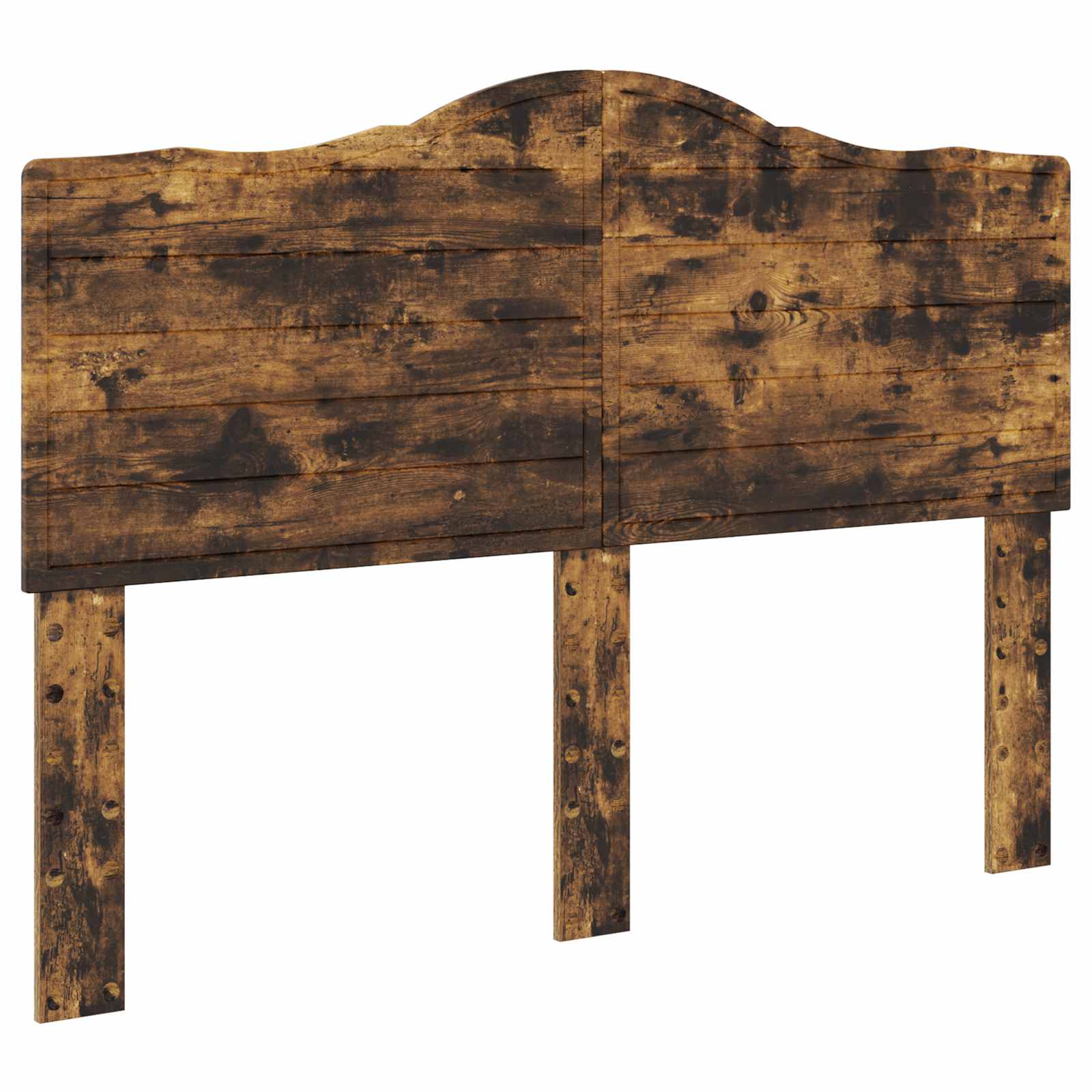 Aufbewahrungsbett Geräucherte Eiche 160 x 200 cm Holzwerkstoff