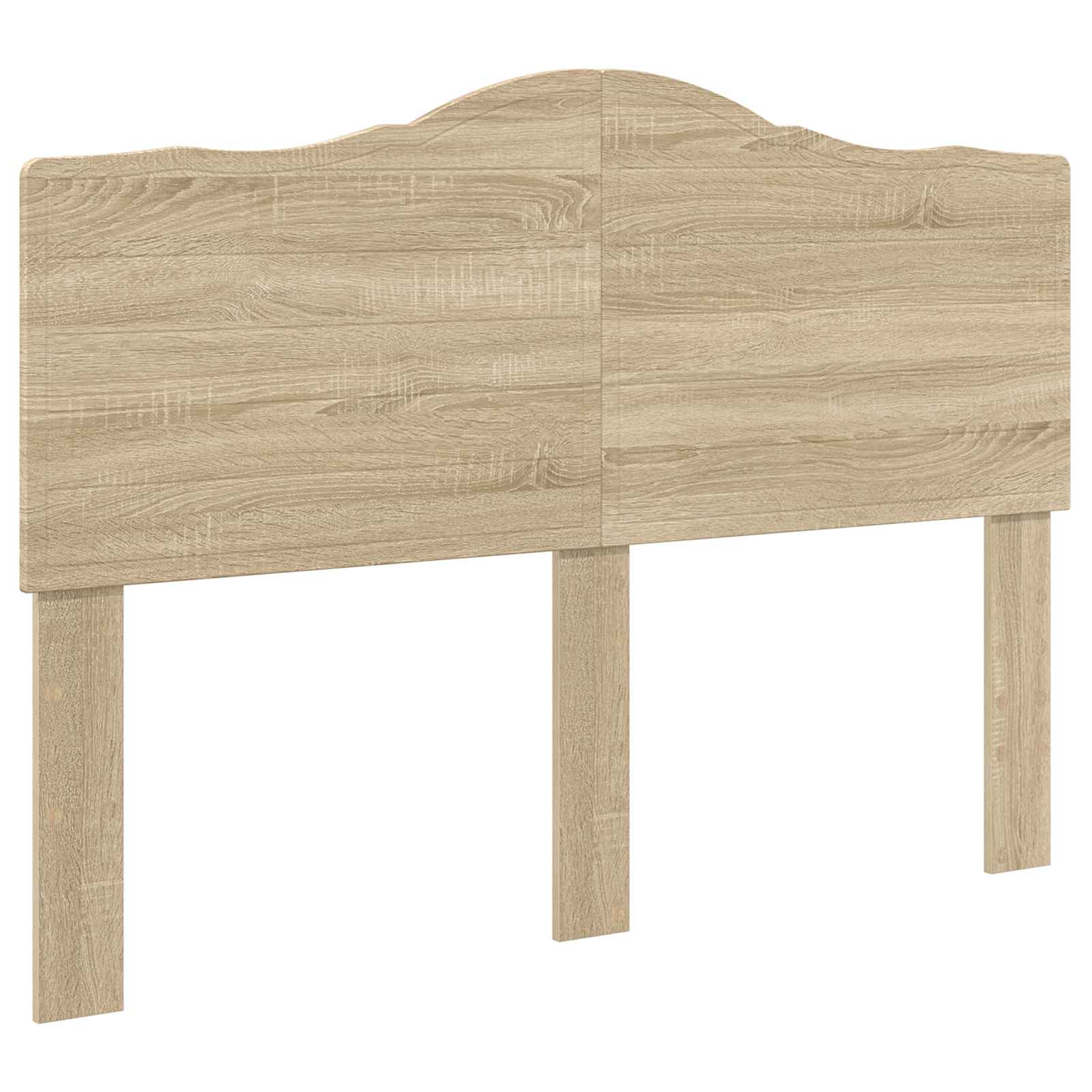 Aufbewahrungsbett Sonoma-Eiche 140 x 190 cm Holzwerkstoff