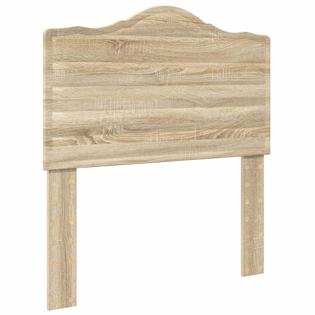 Aufbewahrungsbett Sonoma-Eiche 90 x 200 cm Holzwerkstoff