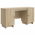 Schreibtisch Sonoma-Eiche Holzwerkstoff 142,5 x 50 x 75 cm