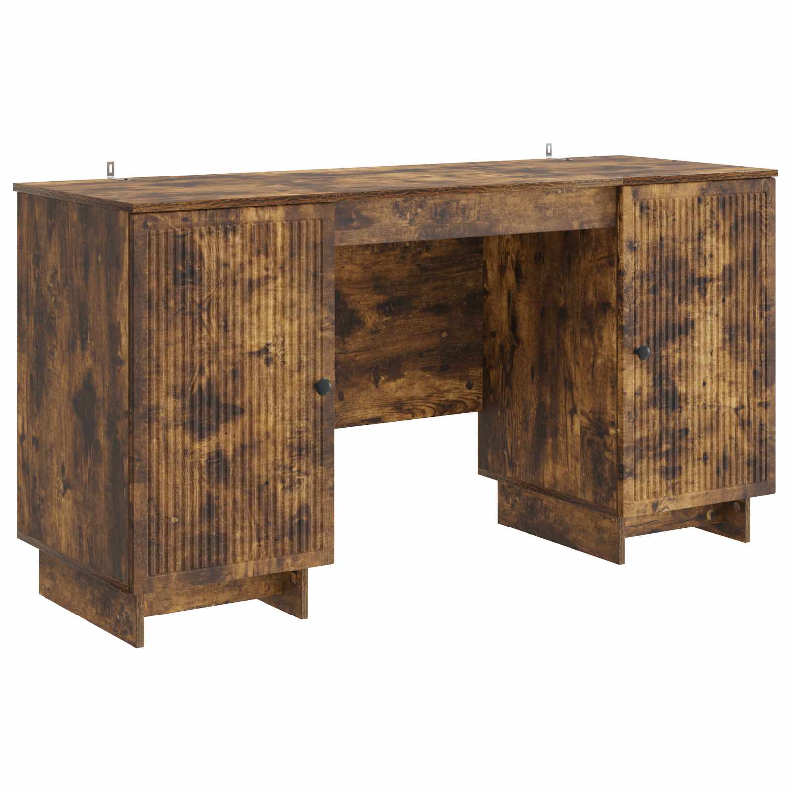 Schreibtisch Geräucherte Eiche Holzwerkstoff 142,5 x 50 x 75 cm