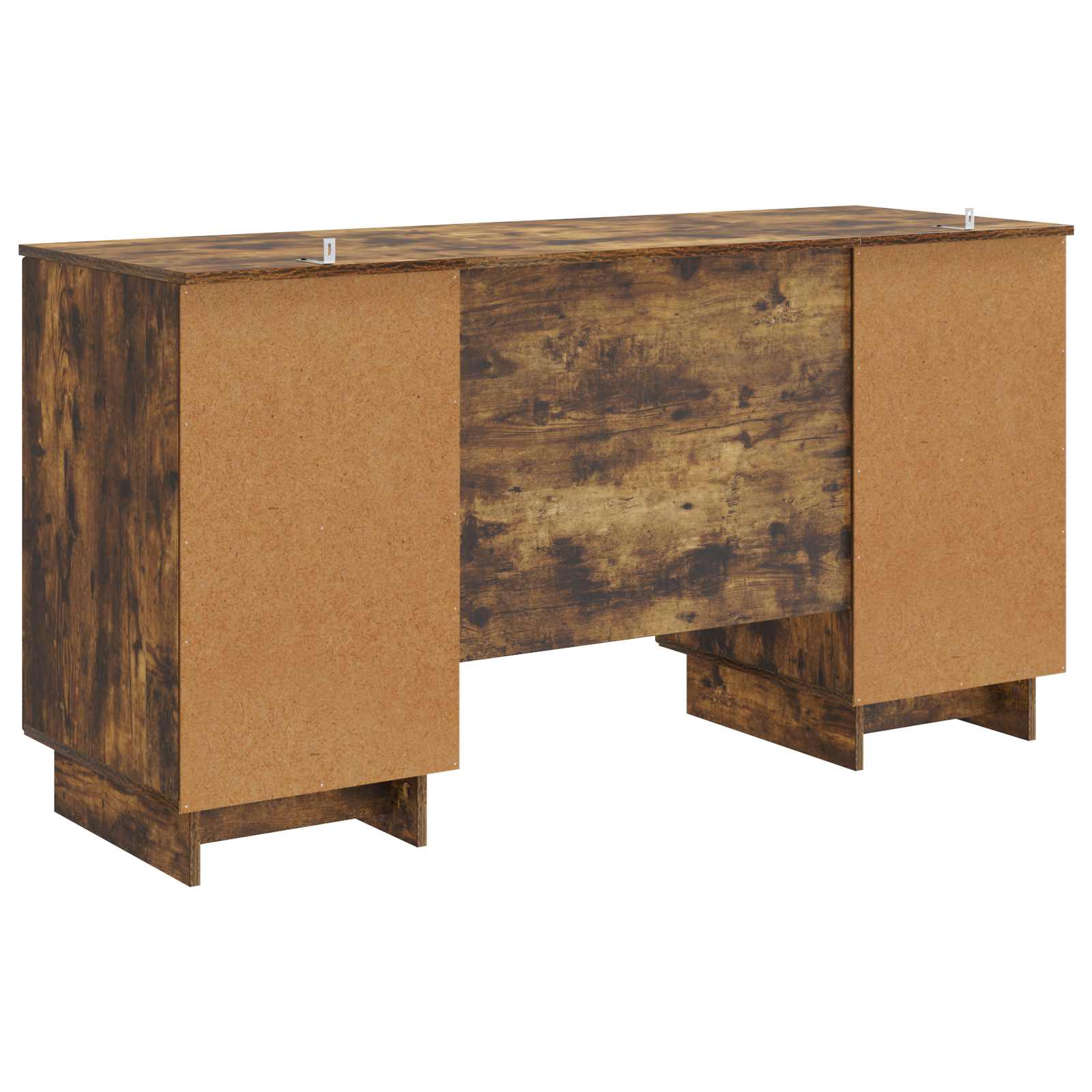 Schreibtisch Geräucherte Eiche Holzwerkstoff 142,5 x 50 x 75 cm