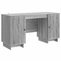 Schreibtisch Grau Sonoma Holzwerkstoff 142,5 x 50 x 75 cm