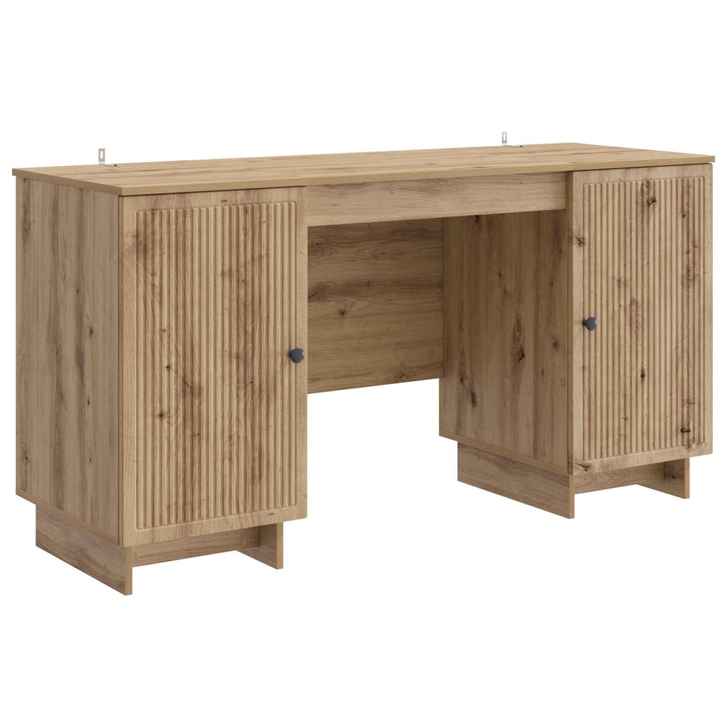 Schreibtisch Artisan-Eiche Holzwerkstoff 142,5 x 50 x 75 cm