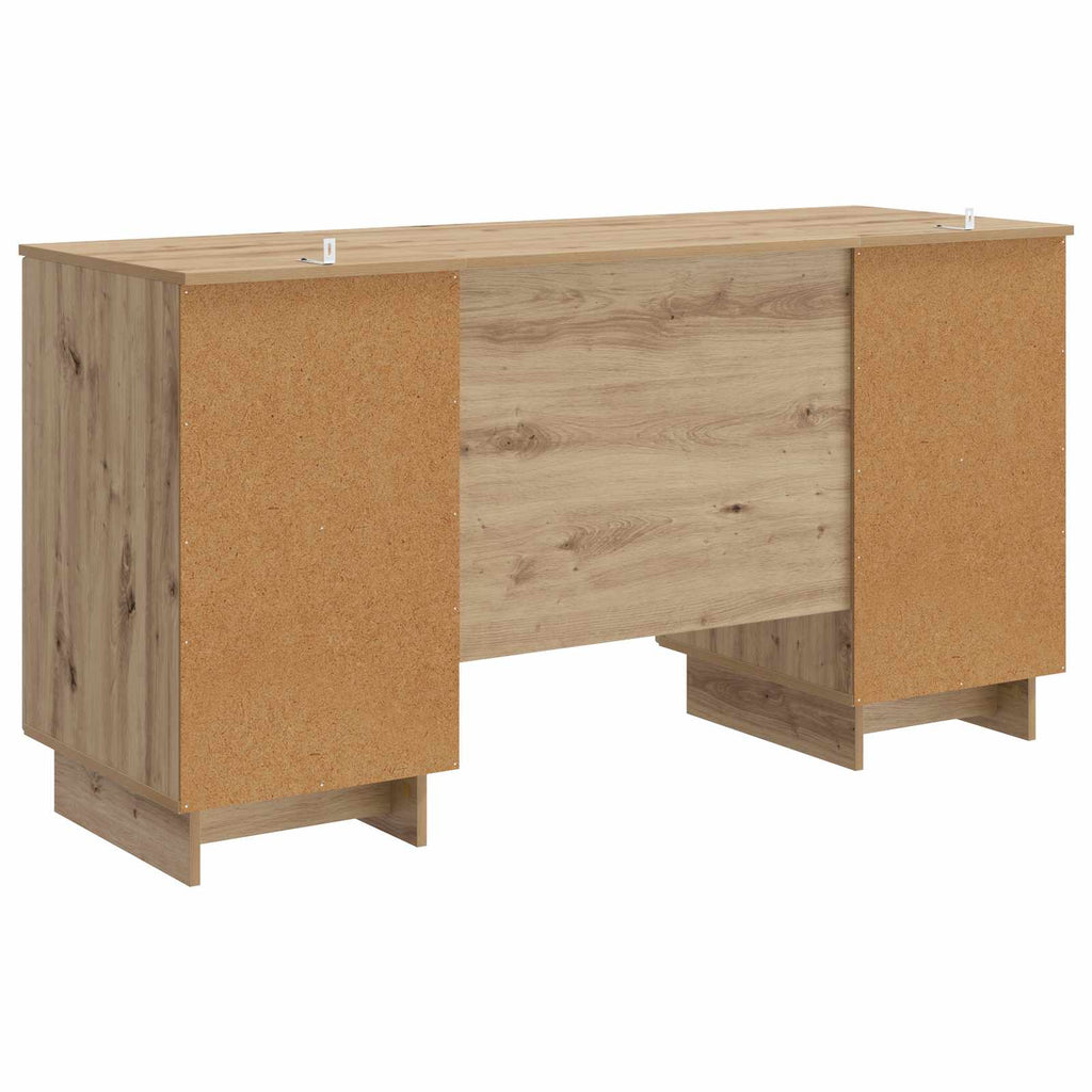 Schreibtisch Artisan-Eiche Holzwerkstoff 142,5 x 50 x 75 cm
