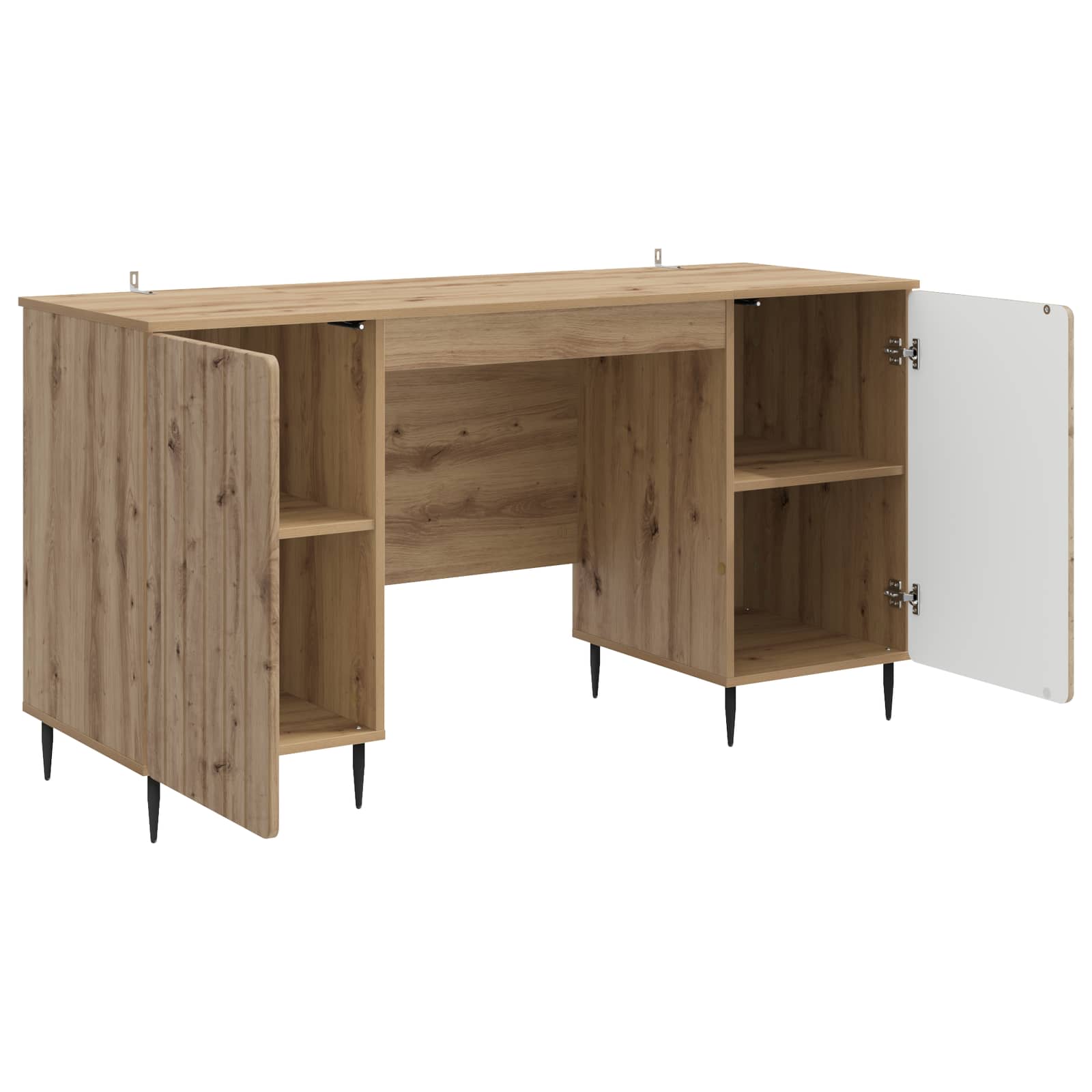 Schreibtisch Artisan-Eiche 142,5 x 50 x 75 cm Holzwerkstoff