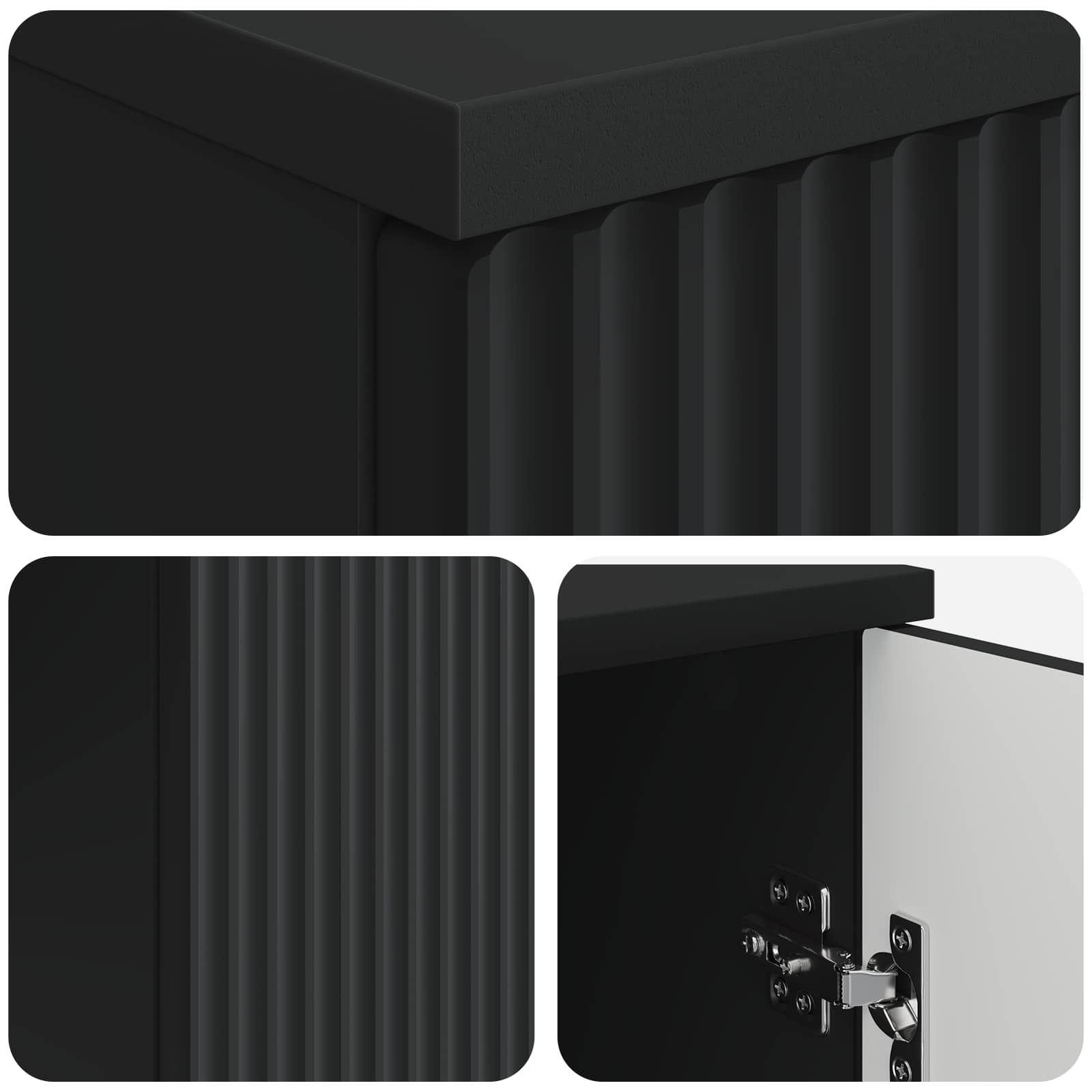 Schreibtisch mit Regal Schwarz 142,5 x 50 x 75 cm Holzwerkstoff