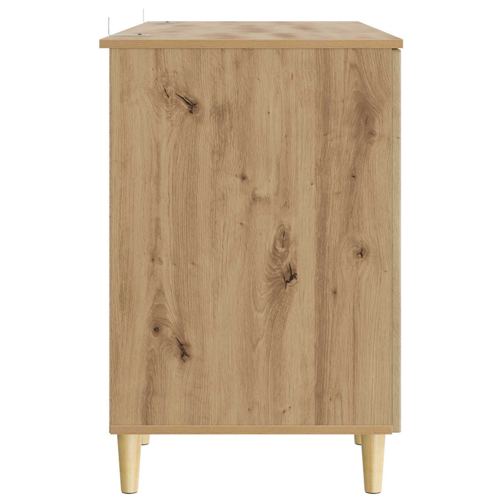 Schreibtisch Artisan-Eiche 142,5 x 50 x 75 cm Holzwerkstoff