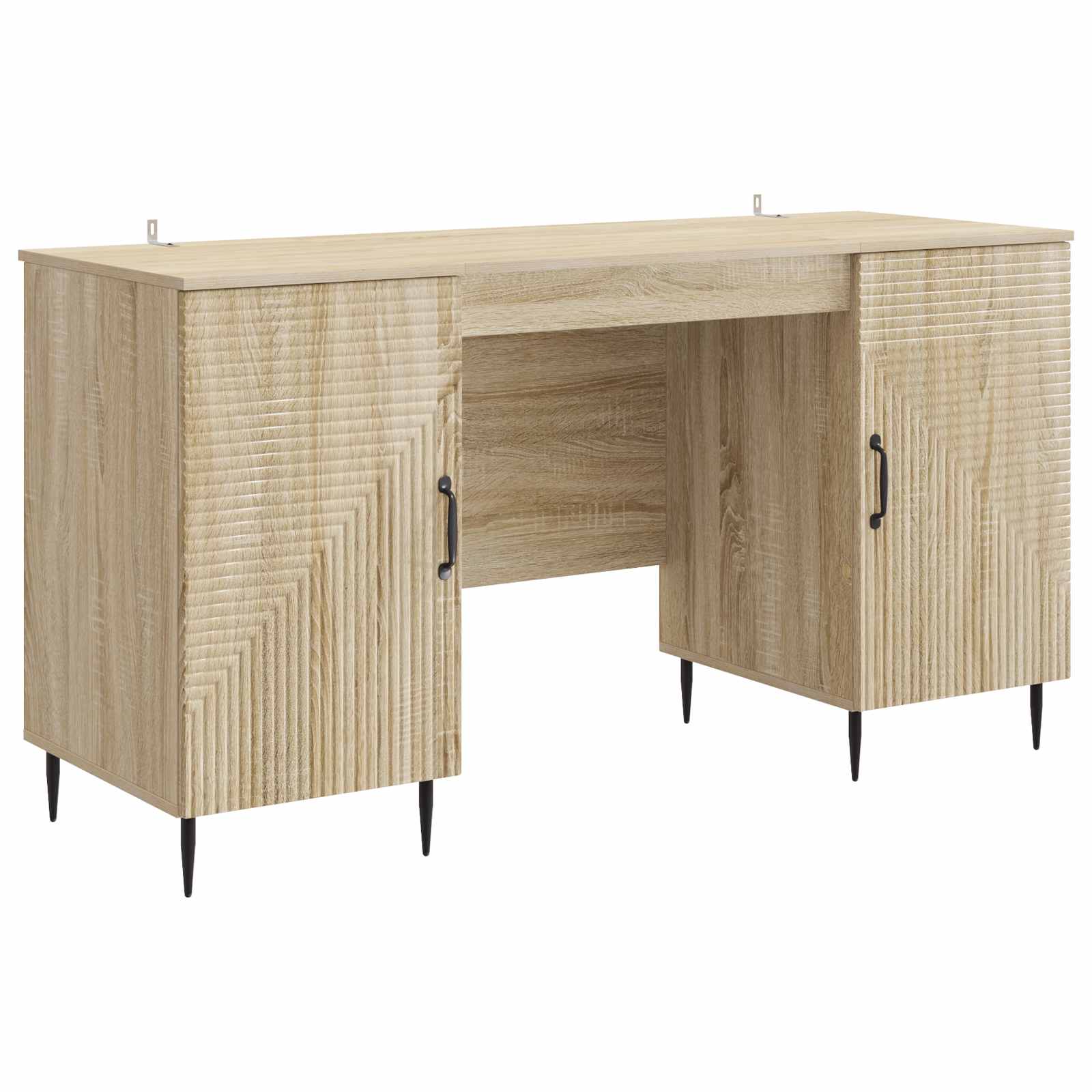 Schreibtisch Sonoma-Eiche 142,5 x 50 x 75 cm Holzwerkstoff
