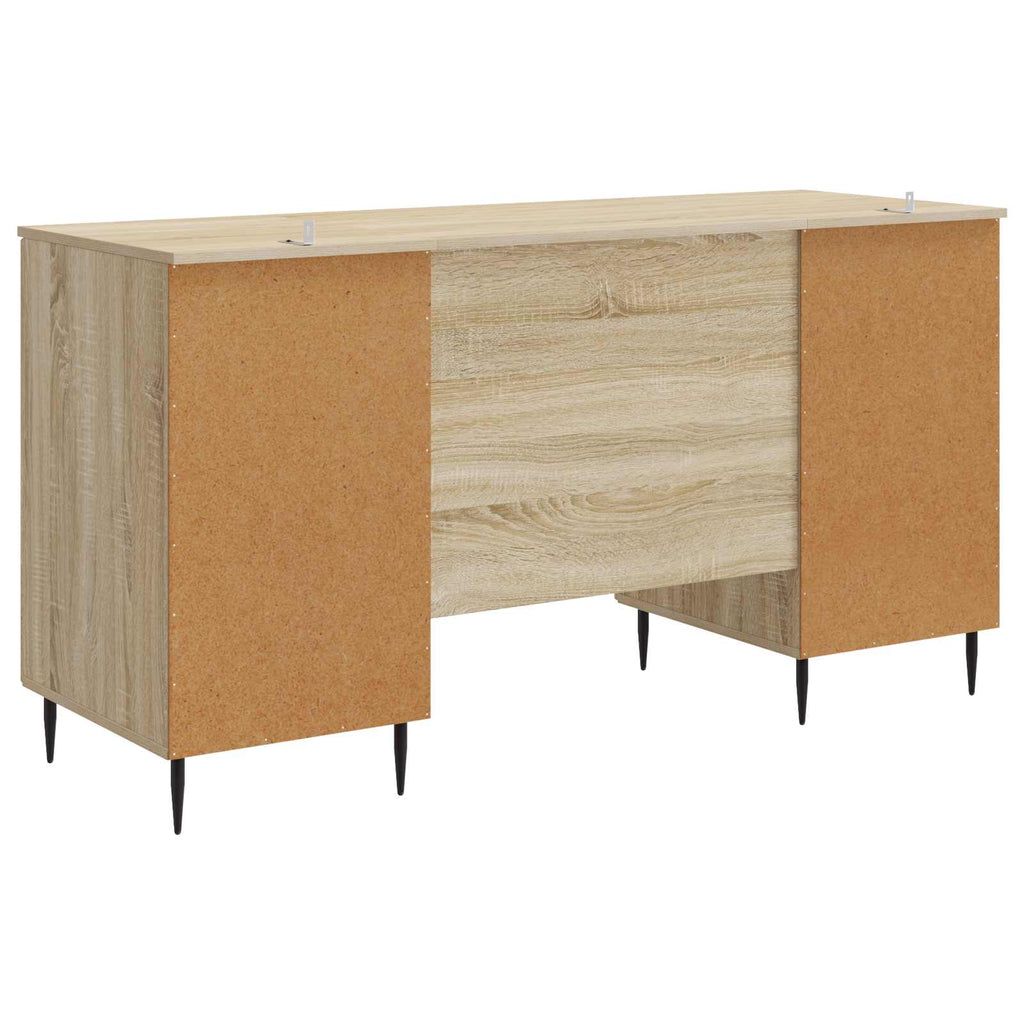 Schreibtisch Sonoma-Eiche 142,5 x 50 x 75 cm Holzwerkstoff