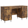 Schreibtisch Geräucherte Eiche 142,5 x 50 x 75 cm Holzwerkstoff