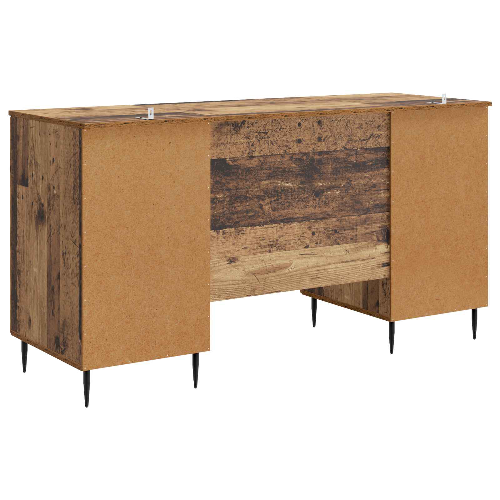 Schreibtisch mit Regal Altholz 142,5 x 50 x 75 cm Holzwerkstoff