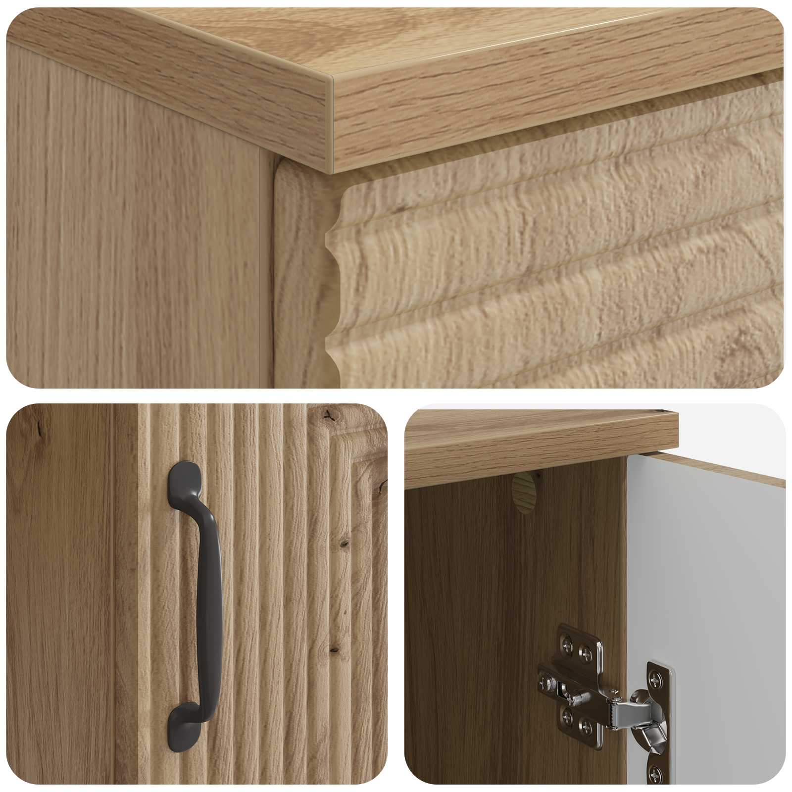 Schreibtisch Artisan-Eiche 142,5 x 50 x 75 cm Holzwerkstoff