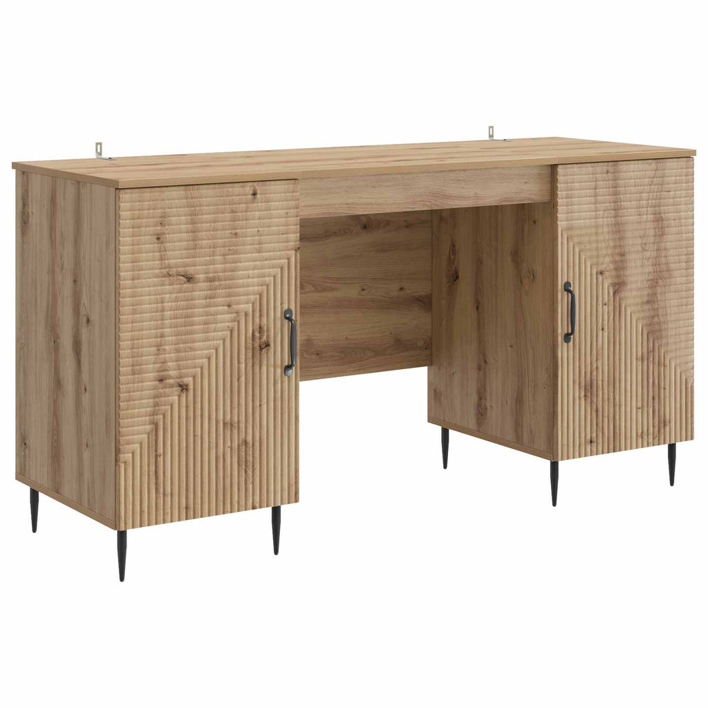 Schreibtisch Artisan-Eiche 142,5 x 50 x 75 cm Holzwerkstoff