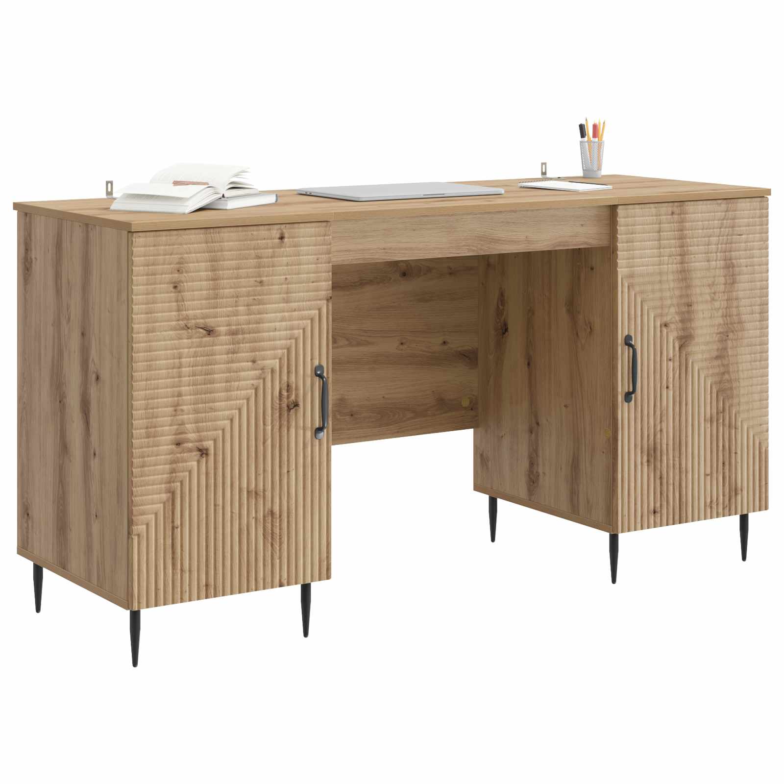 Schreibtisch Artisan-Eiche 142,5 x 50 x 75 cm Holzwerkstoff
