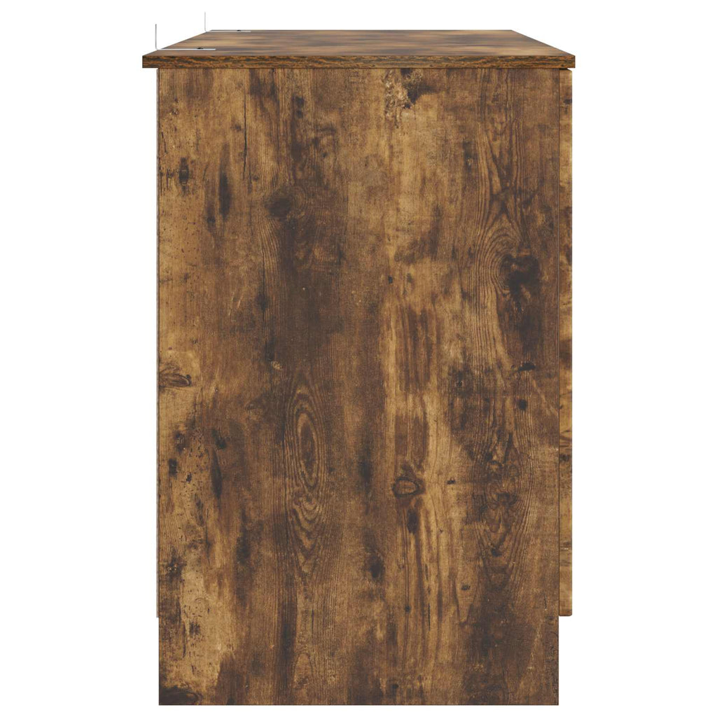 Schreibtisch Geräucherte Eiche 142,5 x 50 x 75 cm Holzwerkstoff